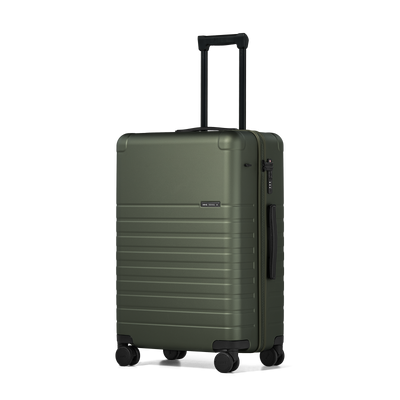 Essential Collection Suitcase Dark Olive Metallic