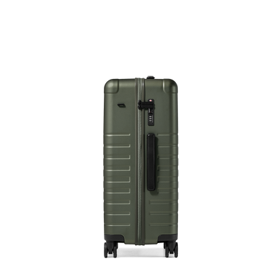 Essential Collection Suitcase Dark Olive Metallic