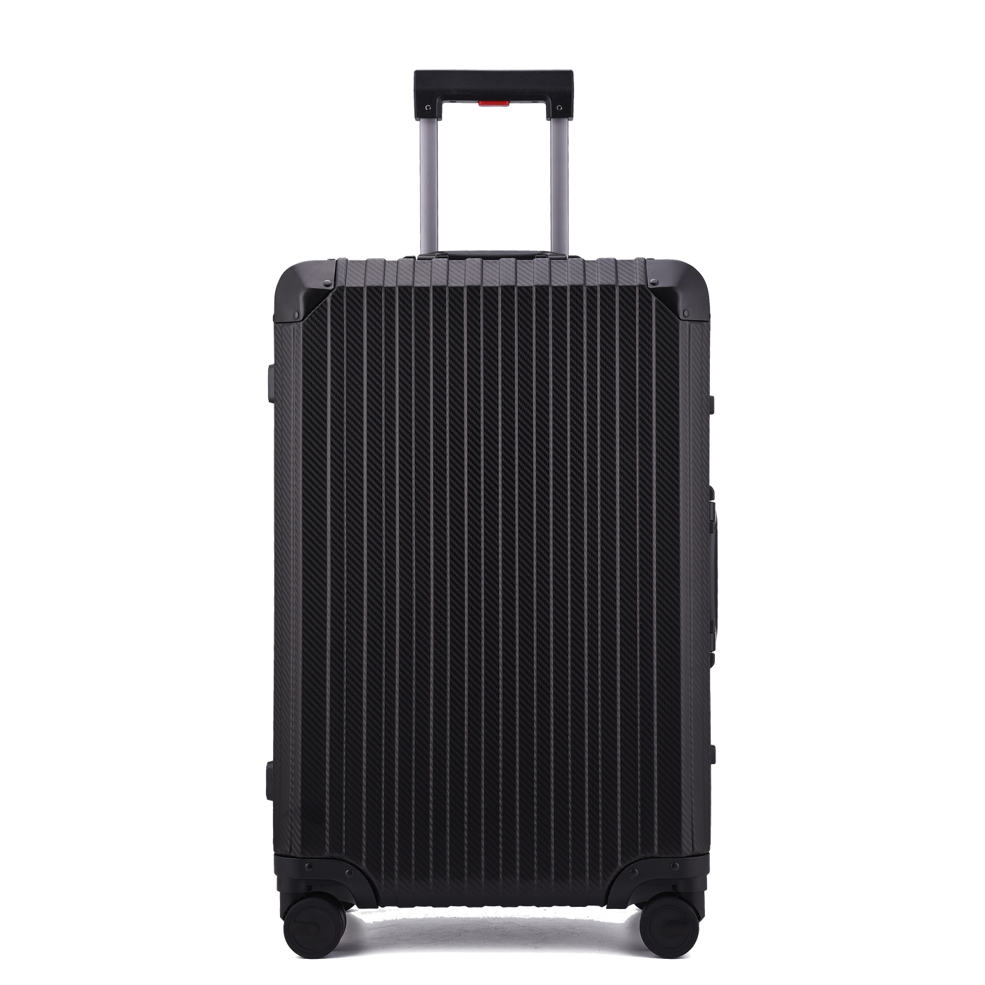 TREK Aluminum Suitcase Black