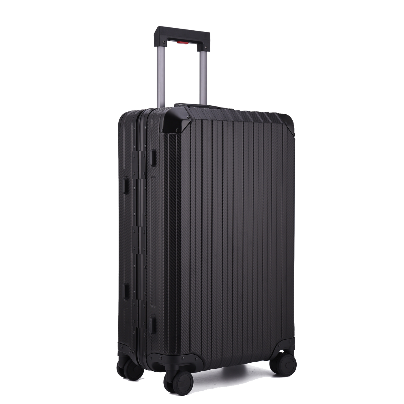 TREK Aluminum Suitcase Black