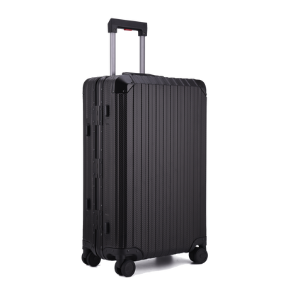 TREK Aluminum Suitcase Black