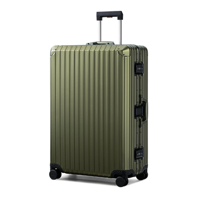 TREVA Aluminum Suitcase Army Green