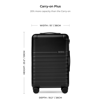Essential Collection Suitcase Matte Black MVST#size_Carry-On Plus