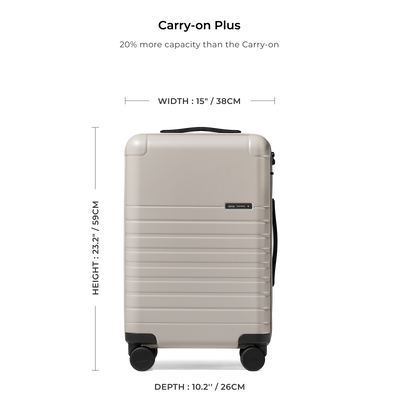 Essential Collection Suitcase Monica Sand MVST#size_Carry-On Plus