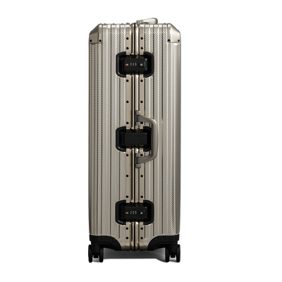 TREVA Aluminum Suitcase Champagne