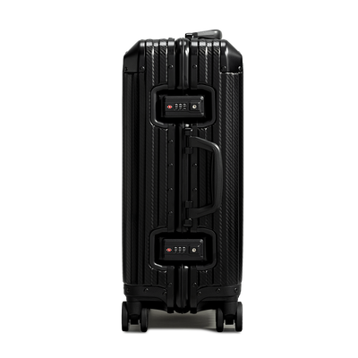 TREVA Aluminum Suitcase Black