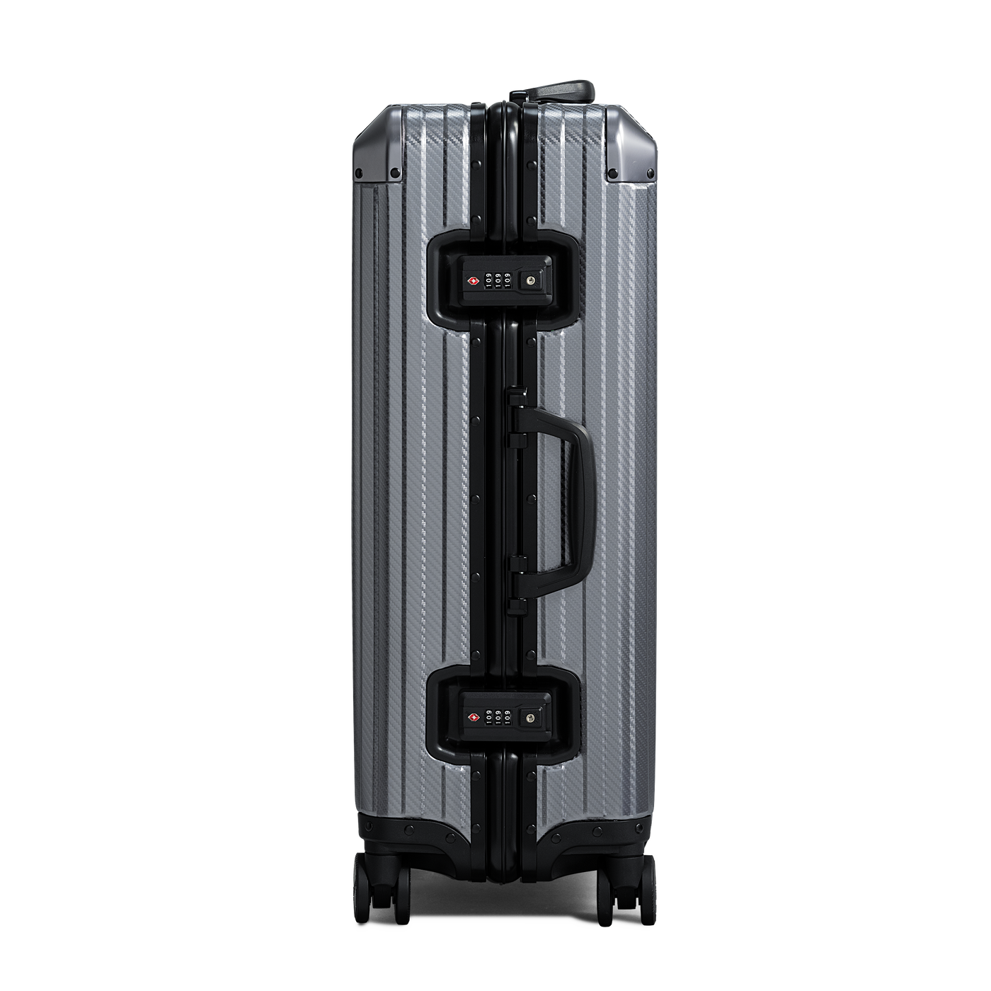 TREVA Aluminum Suitcase Gunmetal