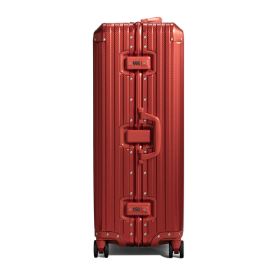 TREVA Aluminum Suitcase Red