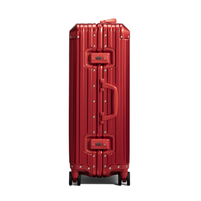 TREVA Aluminum Suitcase Red