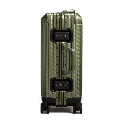 TREVA Aluminum Suitcase Army Green