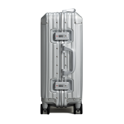 TREVA Aluminum Suitcase Silver