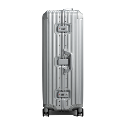 TREVA Aluminum Suitcase Silver